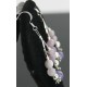 Certified Authentic Navajo .925 Sterling Silver Hooks Natural Quartz Sugilite Native American Earrings 370967653029