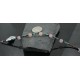 Certified Authentic Navajo .925 Sterling Silver Natural Turquoise and Native American Pink Quartz Bracelet 390734544251