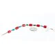 Navajo .925 Sterling Silver Natural Turquoise and Coral Native American Bracelet 370999699158 Navajo .925 Sterling Silver Natural Turquoise and Coral Native American Bracelet 370999699158