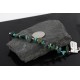 Certified Authentic Navajo .925 Sterling Silver Natural Turquoise Jade Native American Bracelet 390749487877