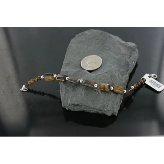 Navajo .925 Sterling Silver Natural Tigers Eye Barcelet Native American Bracelet 370968671294 Navajo .925 Sterling Silver Natural Tigers Eye Barcelet Native American Bracelet 370968671294