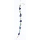 Certified Authentic Navajo .925 Sterling Silver Turquoise and LAPIS Native American Bracelet 390804327699
