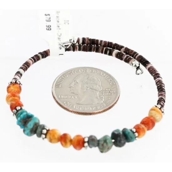 Navajo Navajo Turquoise and JASPER Native American WRAP Bracelet 371071629314 Navajo Navajo Turquoise and JASPER Native American WRAP Bracelet 371071629314