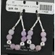 Certified Authentic Navajo .925 Sterling Silver Hooks Natural Pink Quartz Earring Native American Earrings 390725173781
