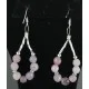 Navajo .925 Sterling Silver Hooks Natural Pink Quartz Earring Native American Earrings 370964332696 Navajo .925 Sterling Silver Hooks Natural Pink Quartz Earring Native American Earrings 370964332696