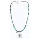 .925 Sterling Silver Handmade Navajo Turquoise Necklace 371011795685 .925 Sterling Silver Handmade Navajo Turquoise Necklace 371011795685