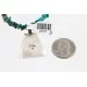 .925 Sterling Silver Handmade Navajo Turquoise Necklace 371011795685 .925 Sterling Silver Handmade Navajo Turquoise Necklace 371011795685