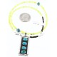 .925 SILVER Handmade Certified Authentic Navajo Turquoise Native American Necklace 390783971748