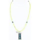 .925 SILVER Handmade Certified Authentic Navajo Turquoise Native American Necklace 390783971748