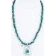 .925 Silver Handmade Navajo Turquoise Necklace 390792605841 .925 Silver Handmade Navajo Turquoise Necklace 390792605841