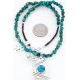 .925 Silver Handmade Navajo Turquoise Necklace 390792605841 .925 Silver Handmade Navajo Turquoise Necklace 390792605841