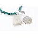 .925 Silver Handmade Navajo Turquoise Necklace 390792605841 .925 Silver Handmade Navajo Turquoise Necklace 390792605841