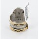.925 Sterling Silver 12kt Gold Filled Handmade Certified Authentic Navajo Turquoise Native American Ring  371034162033