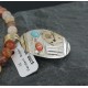 .925 Sterling Silver and 12kt Gold Filled Handmade Bear Certified Authentic Navajo Turquoise Native American Necklace 370923107945