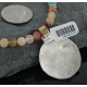 .925 Sterling Silver and 12kt Gold Filled Handmade Bear Certified Authentic Navajo Turquoise Native American Necklace 370923107945