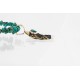 .925 Sterling Silver and 12kt Gold Filled Handmade Bear Certified Authentic Navajo Turquoise Native American Necklace 371034847371