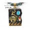 .925 Sterling Silver and 12kt Gold Filled Handmade Bear Certified Authentic Navajo Turquoise Native American Necklace 390824418376