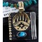 .925 Sterling Silver and 12kt Gold Filled Handmade Bear Claw Certified Authentic Navajo Turquoise Native American Necklace 370986796639