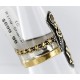 .925 Sterling Silver and 12kt Gold Filled Handmade Certified Authentic Navajo KOKOPELLI Native American Ring  390858345053