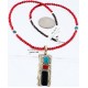 .925 Sterling Silver and 12kt Gold Filled Handmade Certified Authentic Navajo MULTICOLOR Stones and Turquoise Native American Necklace 371059503595