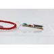 .925 Sterling Silver and 12kt Gold Filled Handmade Certified Authentic Navajo MULTICOLOR Stones and Turquoise Native American Necklace 371059503595