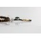 .925 Sterling Silver and 12kt Gold Filled HANDMADE Certified Authentic Navajo Turquoise Malachite and Tigers Eye Native American Necklace 371105063117