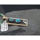 .925 Sterling Silver and 12kt Gold Filled Handmade Certified Authentic Navajo Turquoise Native American Necklace 2 390674505715