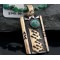 .925 Sterling Silver and 12kt Gold Filled Handmade Certified Authentic Navajo Turquoise Native American Necklace 370884399186