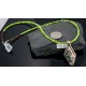 .925 Sterling Silver and 12kt Gold Filled Handmade Certified Authentic Navajo Turquoise Native American Necklace 370919170601