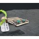 .925 Sterling Silver and 12kt Gold Filled Handmade Certified Authentic Navajo Turquoise Native American Necklace 370919170601