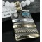.925 Sterling Silver and 12kt Gold Filled Handmade Certified Authentic Navajo Turquoise Native American Necklace 370962205494