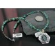 .925 Sterling Silver and 12kt Gold Filled Handmade Certified Authentic Navajo Turquoise Native American Necklace 370962638096