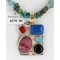 .925 Sterling Silver and 12kt Gold Filled Handmade Certified Authentic Navajo Turquoise Native American Necklace 371077473945