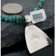 .925 Sterling Silver and 12kt Gold Filled Handmade Certified Authentic Navajo Turquoise Native American Necklace 390677350787 .925 Sterling Silver and 12kt Gold Filled Handmade Certified Authentic Navajo Turquoise Native American Necklace 390677350787