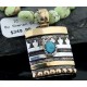 .925 Sterling Silver and 12kt Gold Filled Handmade Certified Authentic Navajo Turquoise Native American Necklace 390679891580