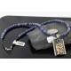 .925 Sterling Silver and 12kt Gold Filled Handmade Certified Authentic Navajo Turquoise Native American Necklace 390743291757