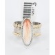 .925 Sterling Silver and 12kt Gold Filled Handmade Certified Authentic Navajo Turquoise Native American Ring  371034076994
