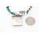 .925 Sterling Silver and 12kt Gold Filled Handmade CIRCLE Certified Authentic Navajo Turquoise Native American Necklace 390810062354