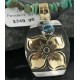 .925 Sterling Silver and 12kt Gold Filled Handmade Flower Certified Authentic Navajo Turquoise Native American Necklace 370919210577 .925 Sterling Silver and 12kt Gold Filled Handmade Flower Certified Authentic Navajo Turquoise Native American Necklace 370919210577