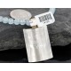 .925 Sterling Silver and 12kt Gold Filled Handmade FLOWER Certified Authentic Navajo Turquoise Native American Necklace 390738938158