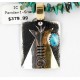 .925 Sterling Silver and 12kt Gold Filled Handmade TEEPEE Certified Authentic Navajo Turquoise Native American Necklace 390823878558