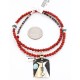 .925 Sterling Silver and 12kt Gold Filled Handmade Teepee Certified Authentic Navajo Turquoise Native American Necklace 390839560850