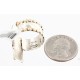.925 Sterling Silver and 12kt Gold Filled REAL Handmade KOKOPELLI Certified Authentic Navajo Native American Ring  390785603004