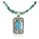 .925 Sterling Silver and Nickel Handmade Navajo Natural Turquoise Coral Native American Necklace 12810-2-1601 .925 Sterling Silver and Nickel Handmade Navajo Natural Turquoise Coral Native American Necklace 12810-2-1601