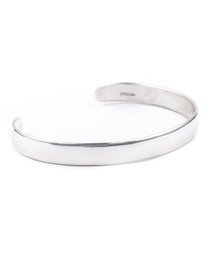 .925 Sterling Silver Certified Authentic Handmade Native American Cuff Bracelet 13220