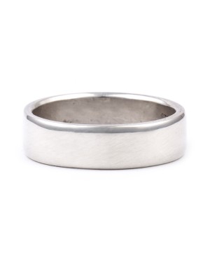 .925 Sterling Silver Certified Authentic Handmade Hopi Native American Plain Wedding and Engagement Ring 13223