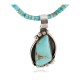 .925 Sterling Silver Certified Authentic Handmade Navajo Natural Turquoise Native American Necklace 15508-14869-1 .925 Sterling Silver Certified Authentic Handmade Navajo Natural Turquoise Native American Necklace 15508-14869-1
