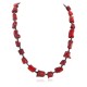 .925 Sterling Silver Certified Authentic Navajo Natural Hematite Coral Native American Necklace 750232-5 .925 Sterling Silver Certified Authentic Navajo Natural Hematite Coral Native American Necklace 750232-5