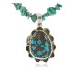 .925 Sterling Silver Certified Authentic Navajo Natural Spiderweb Turquoise Coral Native American Necklace 18282-1-1601-10 .925 Sterling Silver Certified Authentic Navajo Natural Spiderweb Turquoise Coral Native American Necklace 18282-1-1601-10