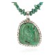 .925 Sterling Silver Certified Authentic Navajo Natural Turquoise Native American Necklace 18300-1570 .925 Sterling Silver Certified Authentic Navajo Natural Turquoise Native American Necklace 18300-1570